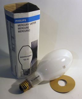 400 Watt Philips Mercury Vapor Lamp General Lighting Street H33GL 400 