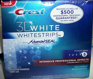 crest 3d white strips whitening power 5 