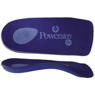 Powerstep Pro Protech Orthotic Arch Support 3/4 Shoe Insert Insole Men 