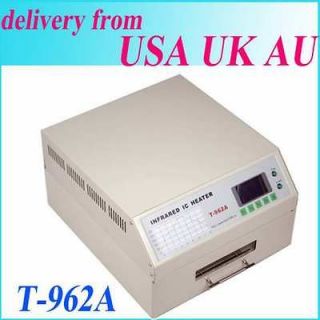 UPDATED T962A SMD BGA INFRARED IC HEATER REFLOW WAVE OVEN MACHINE 300 