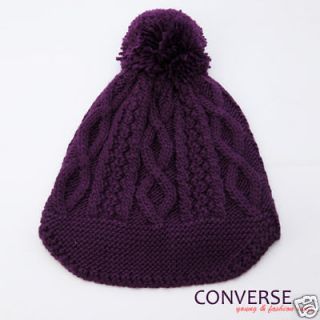 BN Converse Cute Beanie Hat (194U332421) *Purple*