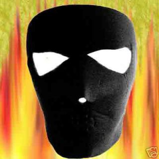 Ski Warm New Smoking Smiley Black Reversiable Neoprene Full Face Mask