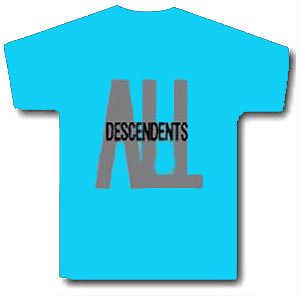descendents all punk rock t shirt new blue s