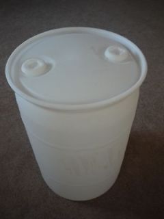 30 gallon barrel drum plastic fuel watering new time left