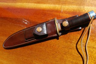 RANDALL KNIFE EARLY FIGHTER #1 8inch MINT Vintage Heiser Sheath 