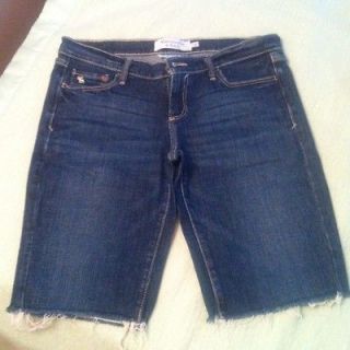 ABERCROMBIE & FITCH Jeans Womens Size 4 Denim Bermuda Shorts