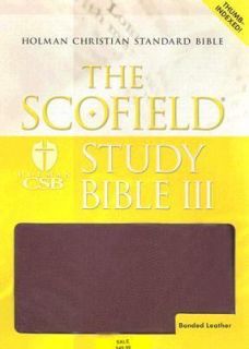 Scofield Study Bible III (2007, Hardcove