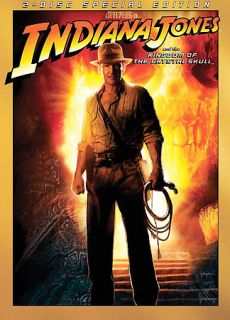 Indiana Jones and the Kingdom of the Crystal Skull DVD, 2008, 2 Disc 