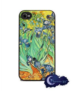 Irises by Vincent Van Gogh   Art iPhone 4s Silicone Rubber Cover 