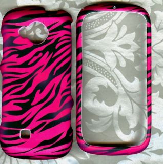 Pink Zebra Samsung Reality U820 verizon phone hard case Cover