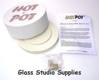 HotPot Fused Glass Maxi Microwave Jewellery Kiln for Fusing Glass 
