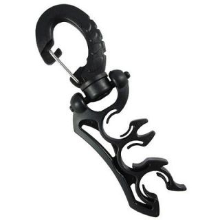scuba diving triple hose holder with clip one day shipping