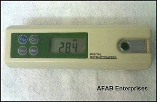 Digital Hand Refractometer, Model DR 065nD, 28 65 Brix, AFAB 