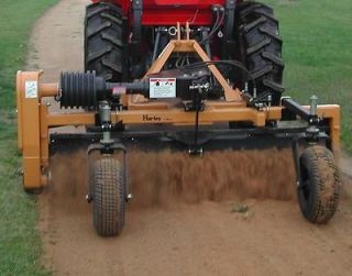 Harley Power Landscape Rake 4 Tractor,3 Point HItch Mount,Manual 