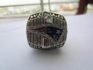 NEW ENGLAND PATRIOTS 2002 SUPER BOWL RING NFL FOOTBALL RING 11 SIZE