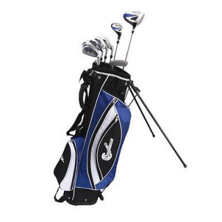 confidence golf mens power hybrid club set stand bag expedited
