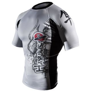 hayabusa mizuchi rashguard white ss sizes s m l xl