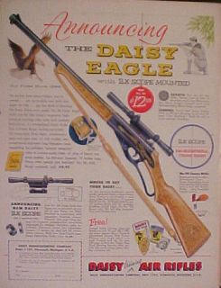 1955 daisy eagle b b gun rifles boys kids toys