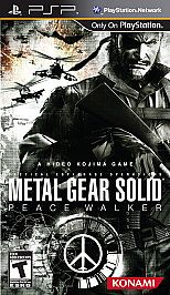 Metal Gear Solid Peace Walker PlayStation Portable, 2010