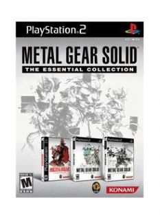 Metal Gear Solid The Essential Collection Edition Sony PlayStation 2 