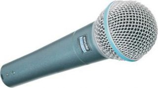 shure beta 58a dynamic cable professional microphone 