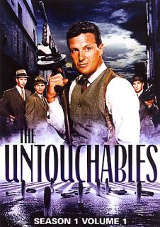 The Untouchables   Season 1 Volume 1 DVD, 2007, 4 Disc Set
