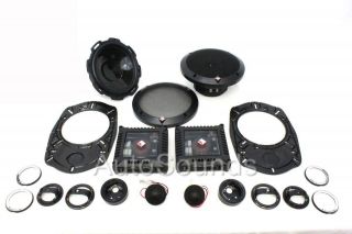 Rockford Fosgate T1675 S 6.75 Component Speaker System 6 3/4 6x9 5x7 