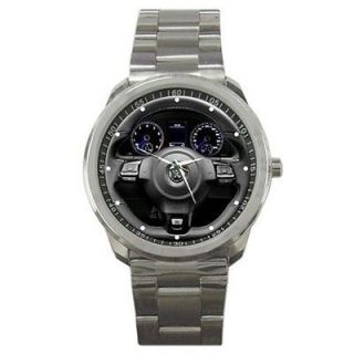 2012 Volkswagen Scirocco R Steering Wheel Sport S/Steel Metal Watch