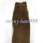 Straight20Lon​g Weft Remy Indian Human Hair Extensions