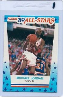 1989 Fleer STICKER #3 Michael Jordan Chicago PACK FRESH MINT CHEAP 