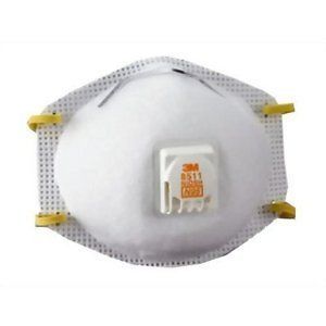Particulate Sanding Respirator N95 With Valve 10 Pack Work Cool Air 