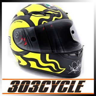 AGV Valentino Rossi 46 GP Tech Winter Test Full Face Motorcycle Helmet