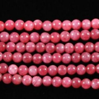 y0706 4mm rhodocrosite round loose beads 16 from hong kong  
