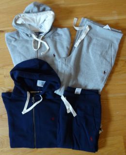 NWT New Polo Ralph Lauren Full Zip Jacket Sweatshirt Hoodie Sweatpants 