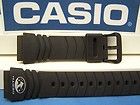 casio watch band aw 340 black rubber strap for casio depth meter watch 