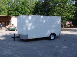6x12 forrest river enclosed cargo trailer  2495