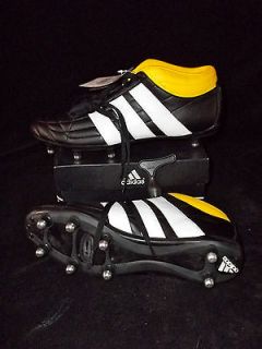   NEW * ADIDAS* HARLEQUIN 03 MID RUGBY / SOCCER CLEATS shoes MENS 12 U.S