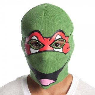 TEENAGE MUTANT NINJA TURTLES Raphael Ski Mask Beanie Skull Cap Hat 