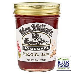 Mrs Millers Authentic Amish Homemade F.R.O.G. Jam 8 oz Jar
