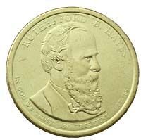 2011 p rutherford hayes b u dollar coin time left
