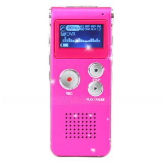 New 8GB 8G Digital Voice Recorder 650Hr Dictaphone  Player 