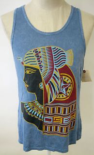 OBEY CLOTHING QUEEN OF THE NILE MENS TANK TOP SHIRT ANCIENT EGYPT ART 