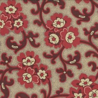 Chateau Rouge French General ½ yard 13623 13 Roche Red Moda Fabrics