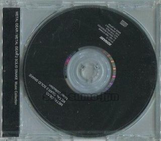 METAL GEAR 2 SOLID SNAKE MUSIC COLLECTIONKONAMI NOT FOR SALE RARE