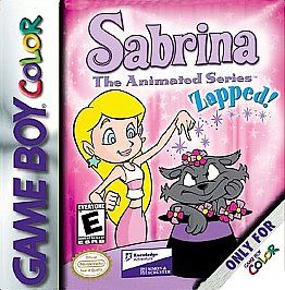 Sabrina the Animated Series Zapped Nintendo Game Boy Color, 2000 