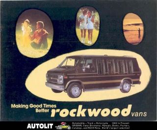 1983 rockwood chevrolet van camper brochure  15
