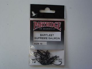   of 25 Partridge CS10/2 #10 Bartleet Supreme Salmon Fly Tying Hooks