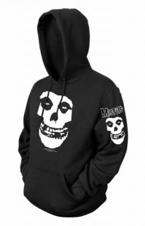 Misfits Band Fiend Skull Hooded Sweatshirt Hoodie   S, M, L, XL