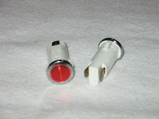   Changer Out of Service Lamp # 470080 Set of 2 Red Lights 125V