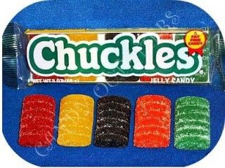 CHUCKLES   SOFT JELLY CANDY   FAT FREE CANDIES   2 Classic Bars